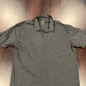 True Classic Gray Polo Shirt Timeless Design